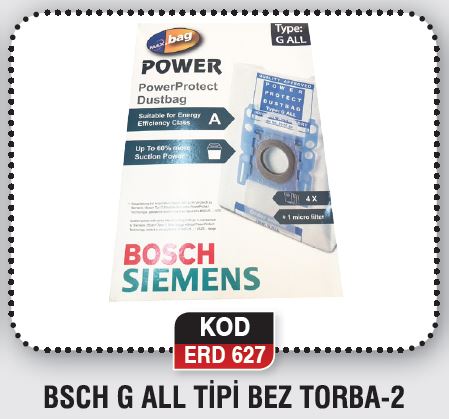 BSCH G ALL TİPİ BEZ TORBA-2 ERD 627